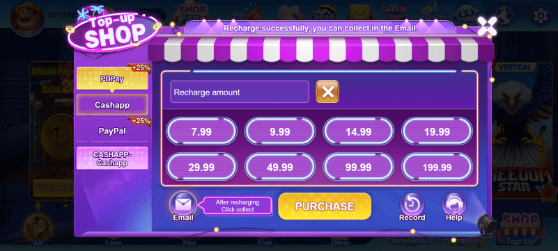 Shop Interface